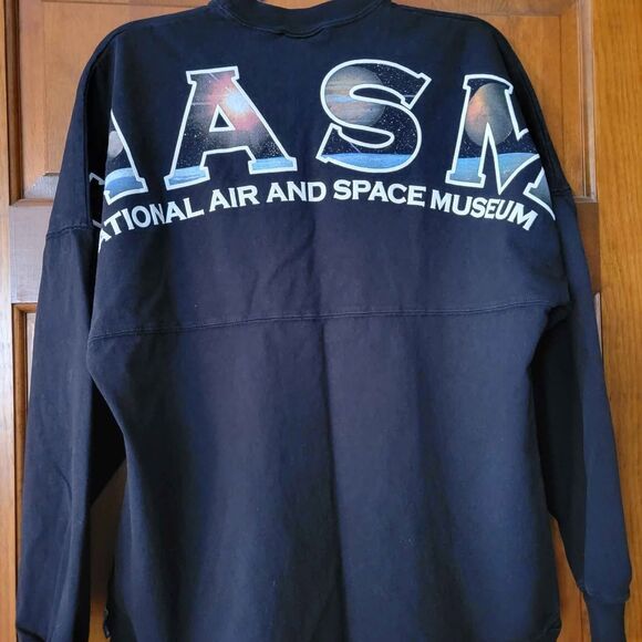 Unisex Size Small Spirit Jersey National Air and Space Museum Sweatshirt Oversiz - Picture 4 of 6